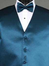 Simply Solids Peacock Bow Tie