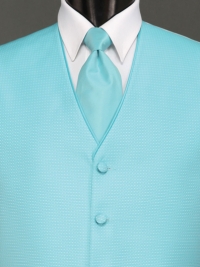 Sterling Rio Turquoise Solid Tie