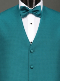 Sterling Teal Bow Tie