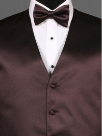 Simply Solid Truffle Bow Tie