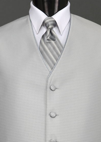 Sterling Bali Silver Stripe Tie
