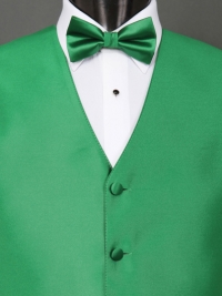 Solid Fusion Solid Shamrock Bow Tie