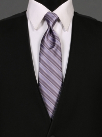 Multi-Stripe Victorian Lilac Tie