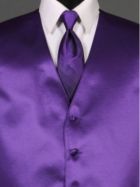 Simply Solid Viola Ombre Tie