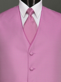 Sterling Cerise Solid Tie