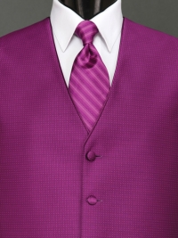 Sterling Violet Stripe Tie