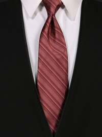 Multi-Stripe Rosewood Tie