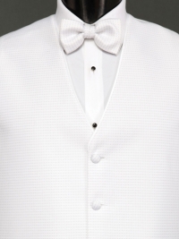 Sterling Pure White Bow Tie